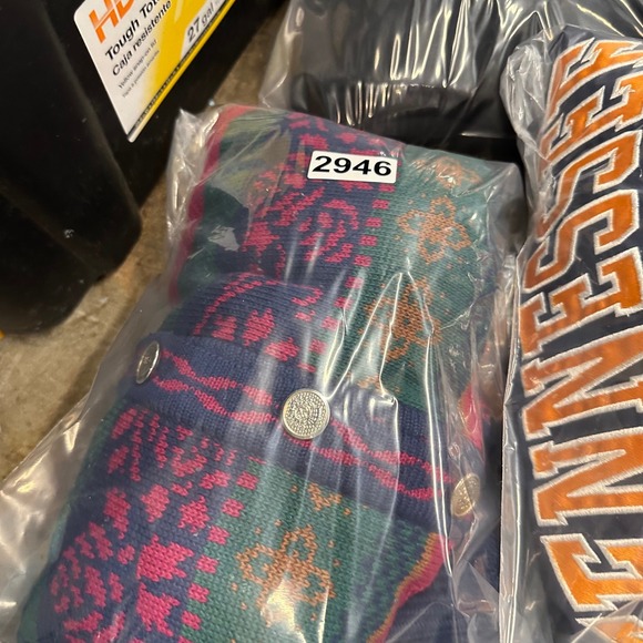 Vintage Bryn Connelly Fair Isle Floral Cardigan Sweater Multicolor Size M 2946 - Picture 4 of 4